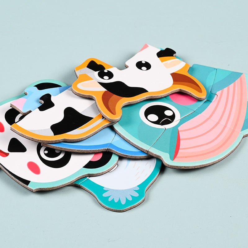 Puzzle Fun Multi-Themed Animal Traffic Space Fire Scene Puzzle Music Early Childhood Education Children'S Magnetic Puzzle - Image 3